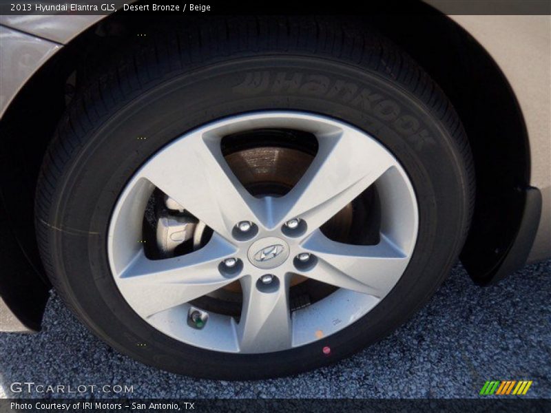 Desert Bronze / Beige 2013 Hyundai Elantra GLS