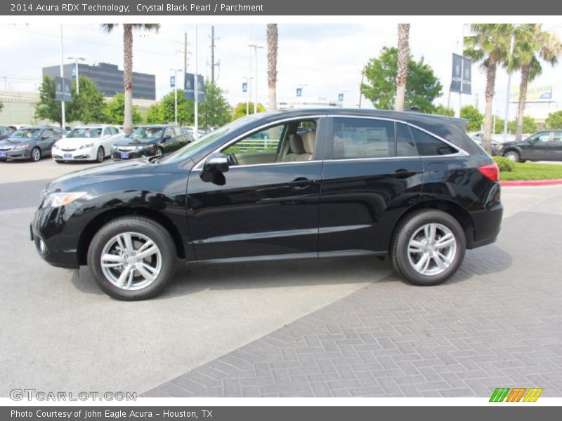 Crystal Black Pearl / Parchment 2014 Acura RDX Technology