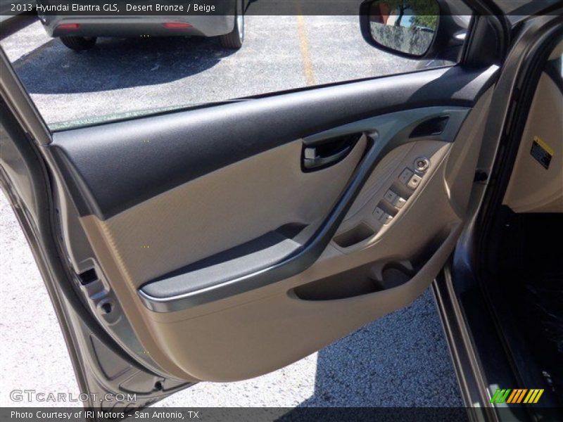Desert Bronze / Beige 2013 Hyundai Elantra GLS