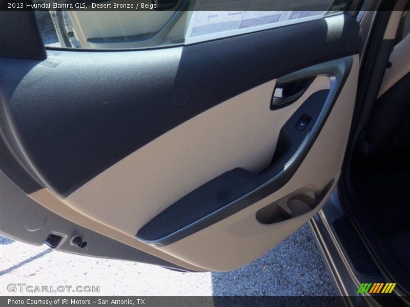 Desert Bronze / Beige 2013 Hyundai Elantra GLS
