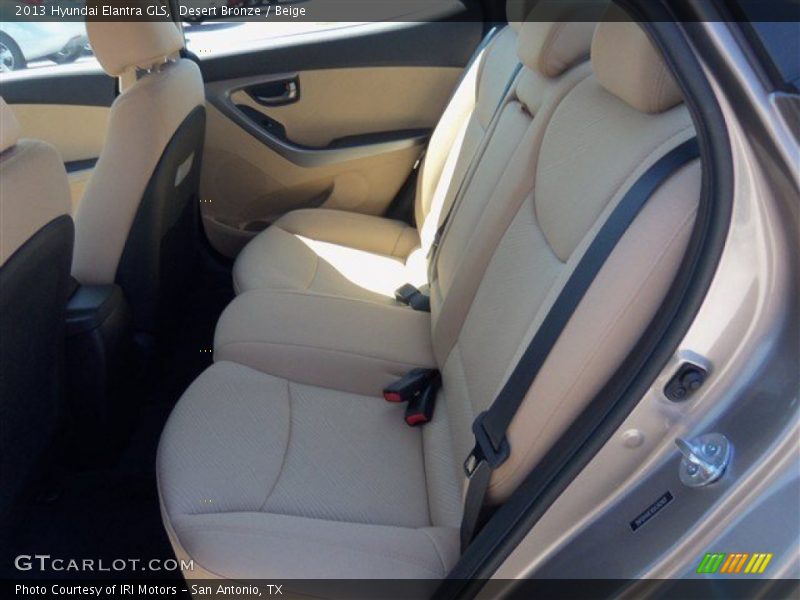 Desert Bronze / Beige 2013 Hyundai Elantra GLS