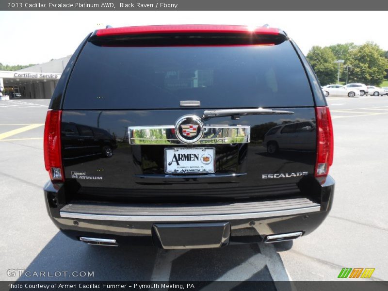 Black Raven / Ebony 2013 Cadillac Escalade Platinum AWD