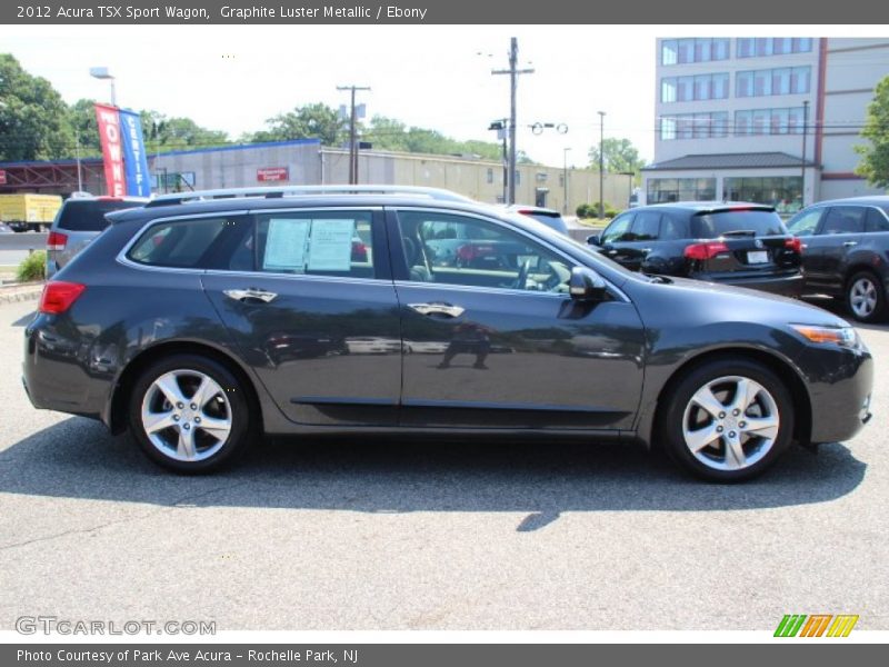 Graphite Luster Metallic / Ebony 2012 Acura TSX Sport Wagon