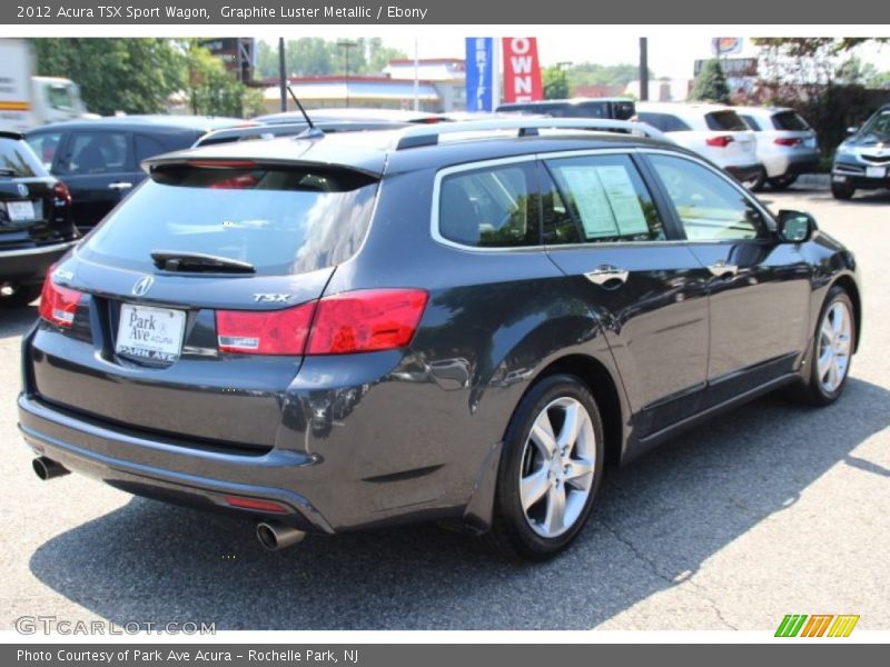 Graphite Luster Metallic / Ebony 2012 Acura TSX Sport Wagon