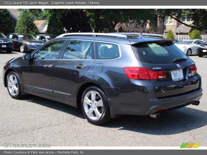 Graphite Luster Metallic / Ebony 2012 Acura TSX Sport Wagon