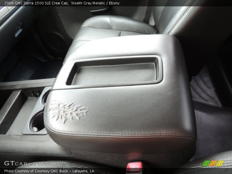 Stealth Gray Metallic / Ebony 2009 GMC Sierra 1500 SLE Crew Cab