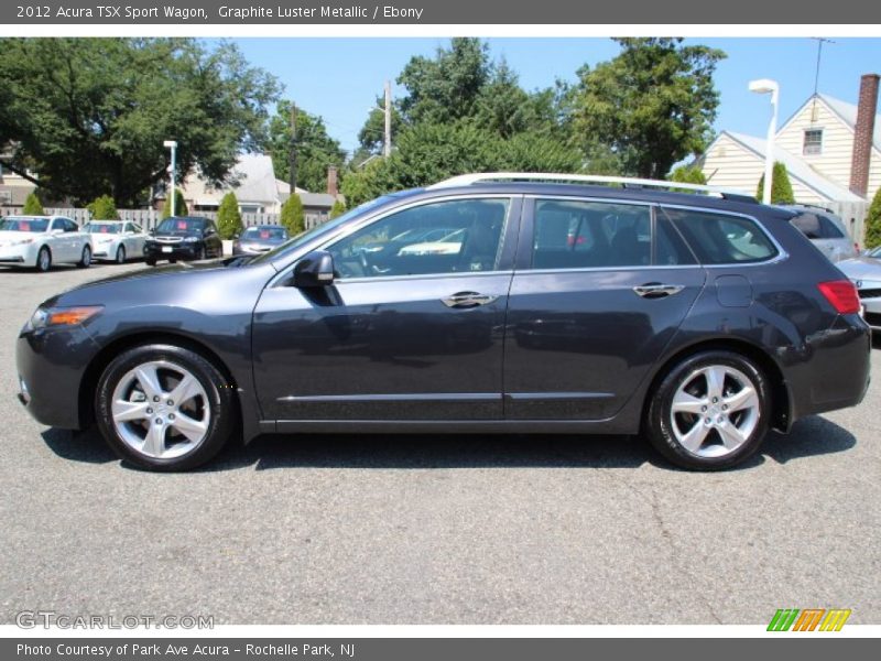 Graphite Luster Metallic / Ebony 2012 Acura TSX Sport Wagon