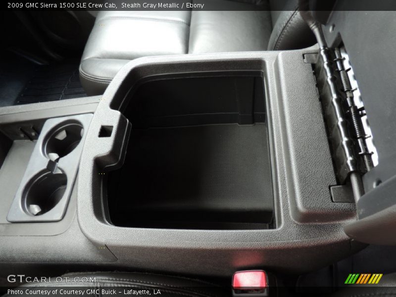 Stealth Gray Metallic / Ebony 2009 GMC Sierra 1500 SLE Crew Cab