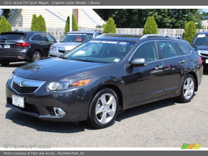 Graphite Luster Metallic / Ebony 2012 Acura TSX Sport Wagon