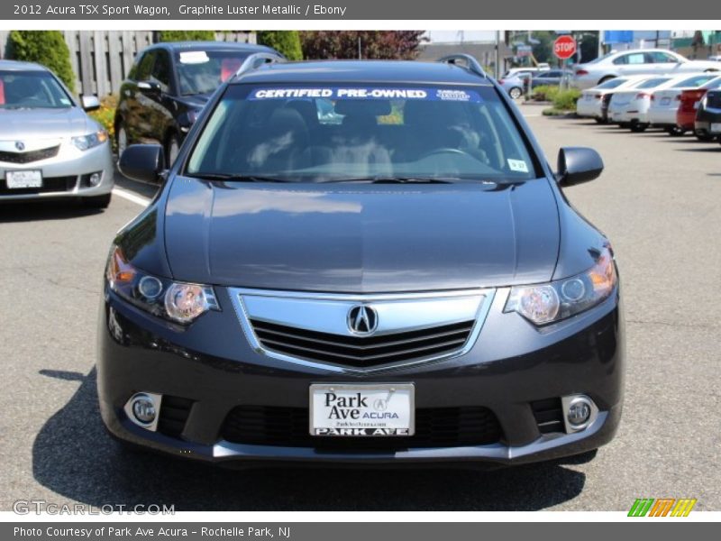 Graphite Luster Metallic / Ebony 2012 Acura TSX Sport Wagon