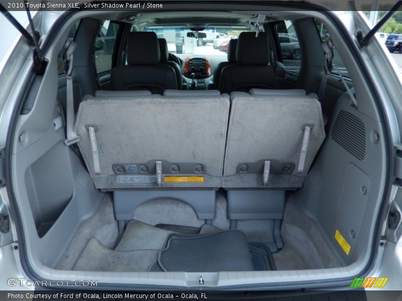Silver Shadow Pearl / Stone 2010 Toyota Sienna XLE