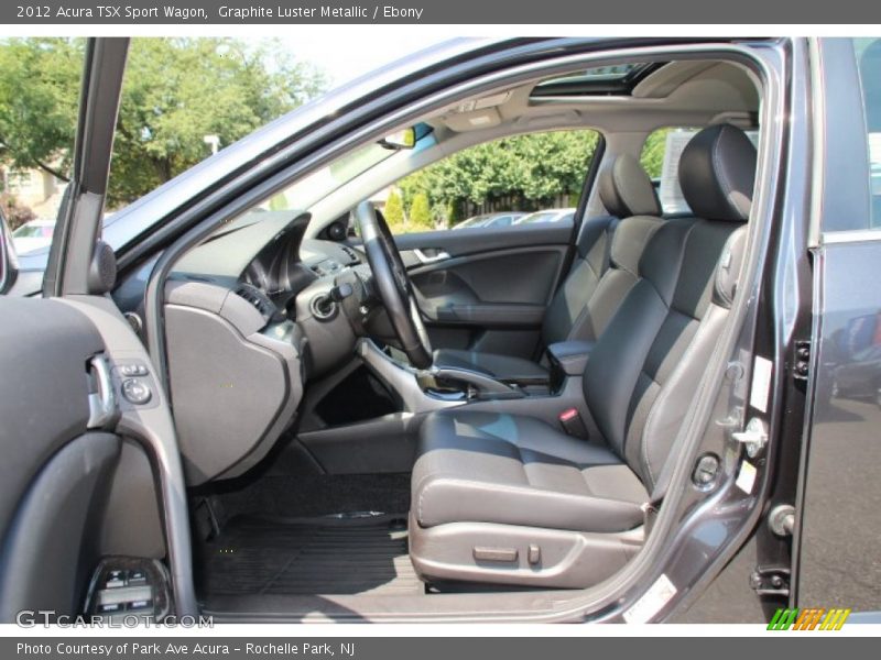 Graphite Luster Metallic / Ebony 2012 Acura TSX Sport Wagon