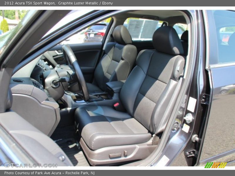 Graphite Luster Metallic / Ebony 2012 Acura TSX Sport Wagon