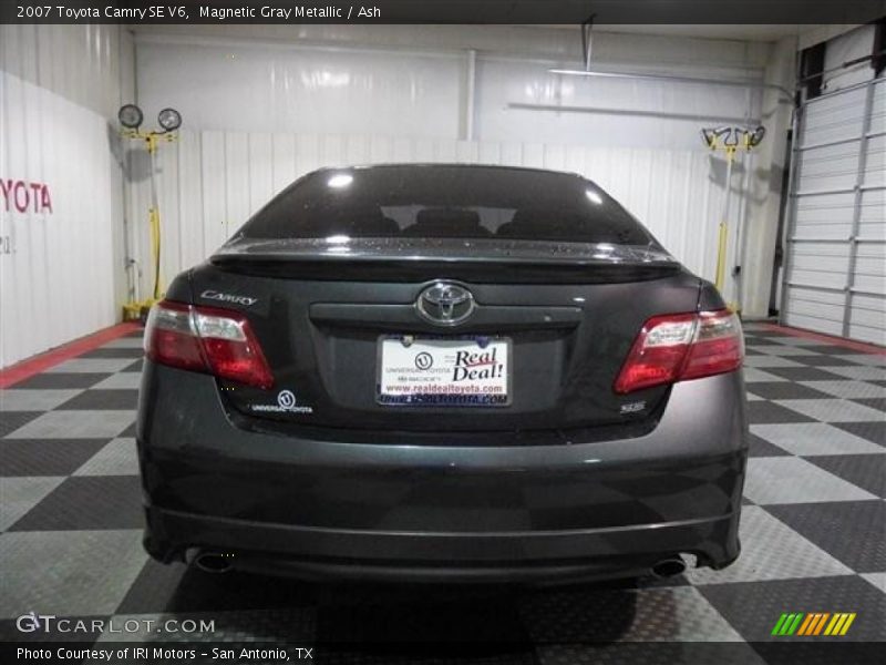 Magnetic Gray Metallic / Ash 2007 Toyota Camry SE V6