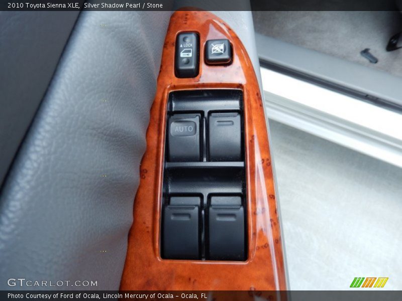 Silver Shadow Pearl / Stone 2010 Toyota Sienna XLE