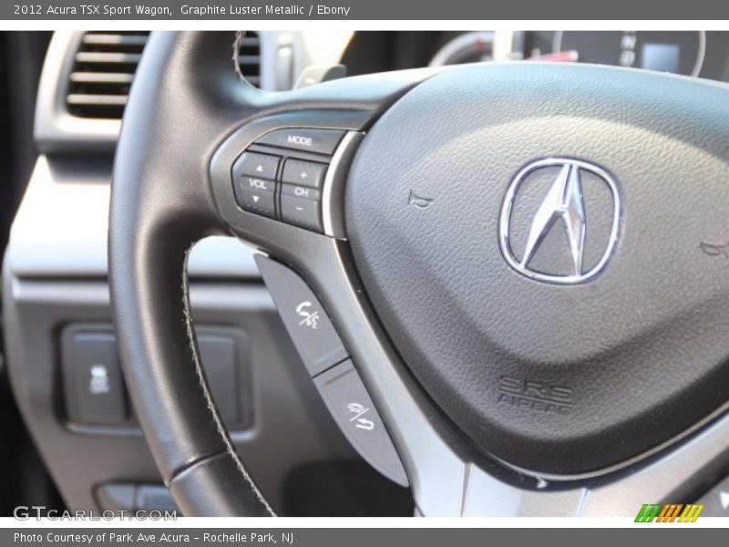 Graphite Luster Metallic / Ebony 2012 Acura TSX Sport Wagon