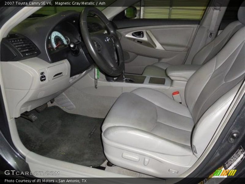 Magnetic Gray Metallic / Ash 2007 Toyota Camry SE V6