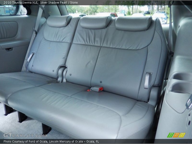 Silver Shadow Pearl / Stone 2010 Toyota Sienna XLE