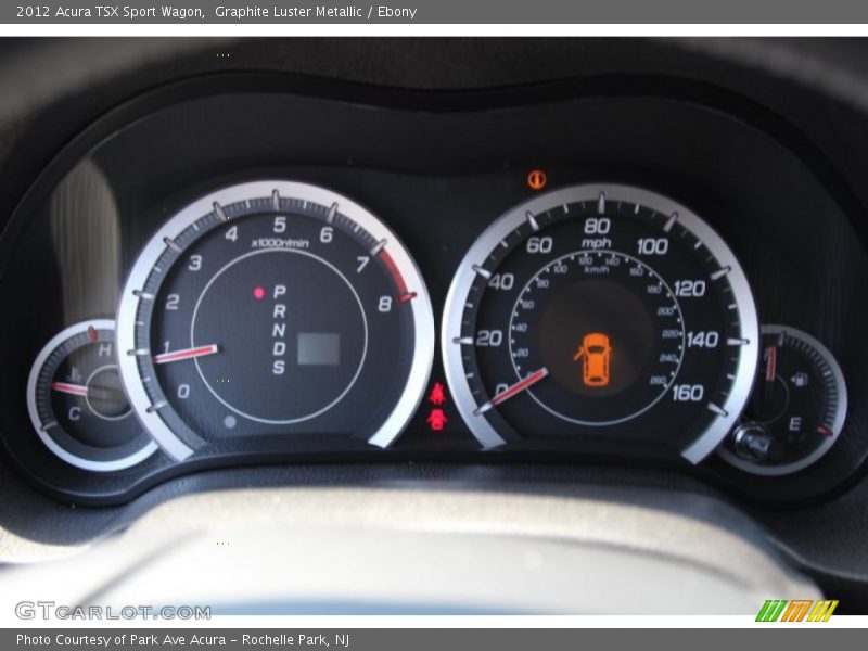 Graphite Luster Metallic / Ebony 2012 Acura TSX Sport Wagon