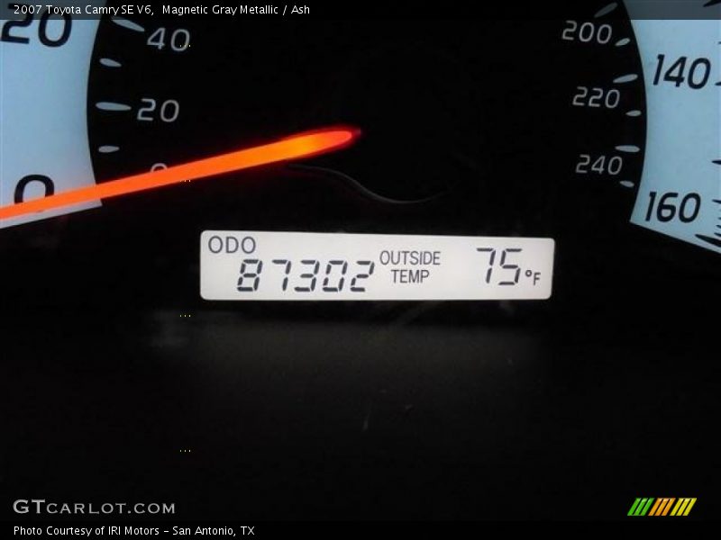 Magnetic Gray Metallic / Ash 2007 Toyota Camry SE V6