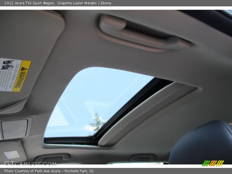 Graphite Luster Metallic / Ebony 2012 Acura TSX Sport Wagon