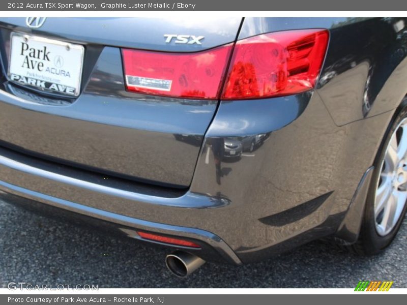 Graphite Luster Metallic / Ebony 2012 Acura TSX Sport Wagon