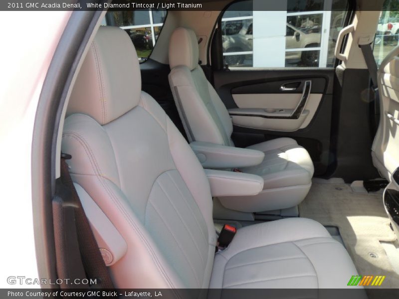 White Diamond Tintcoat / Light Titanium 2011 GMC Acadia Denali