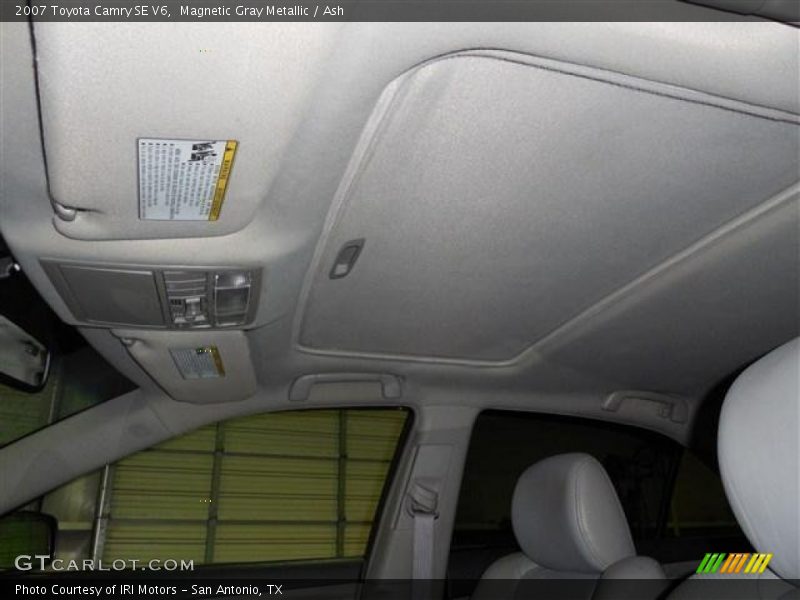 Magnetic Gray Metallic / Ash 2007 Toyota Camry SE V6