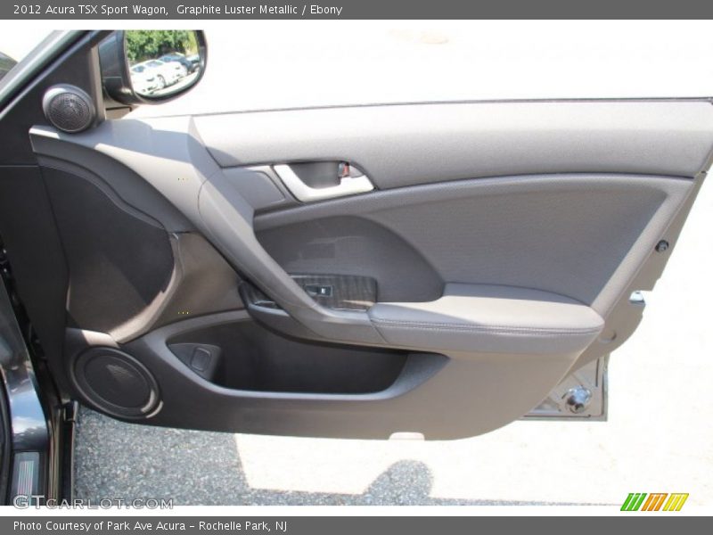Graphite Luster Metallic / Ebony 2012 Acura TSX Sport Wagon