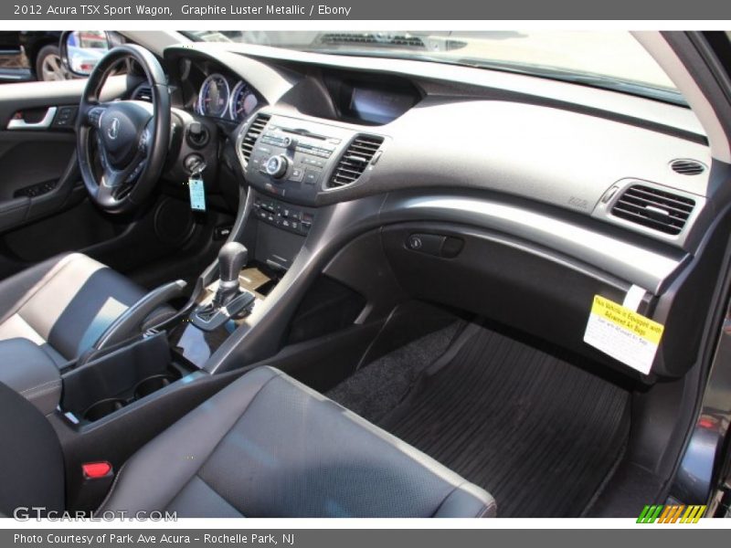 Graphite Luster Metallic / Ebony 2012 Acura TSX Sport Wagon