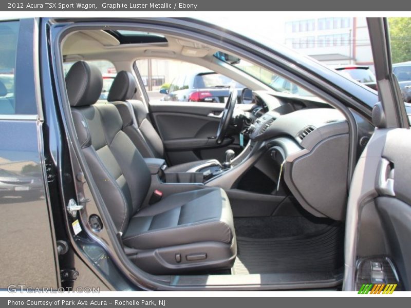 Graphite Luster Metallic / Ebony 2012 Acura TSX Sport Wagon