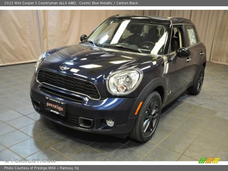Cosmic Blue Metallic / Carbon Black 2013 Mini Cooper S Countryman ALL4 AWD