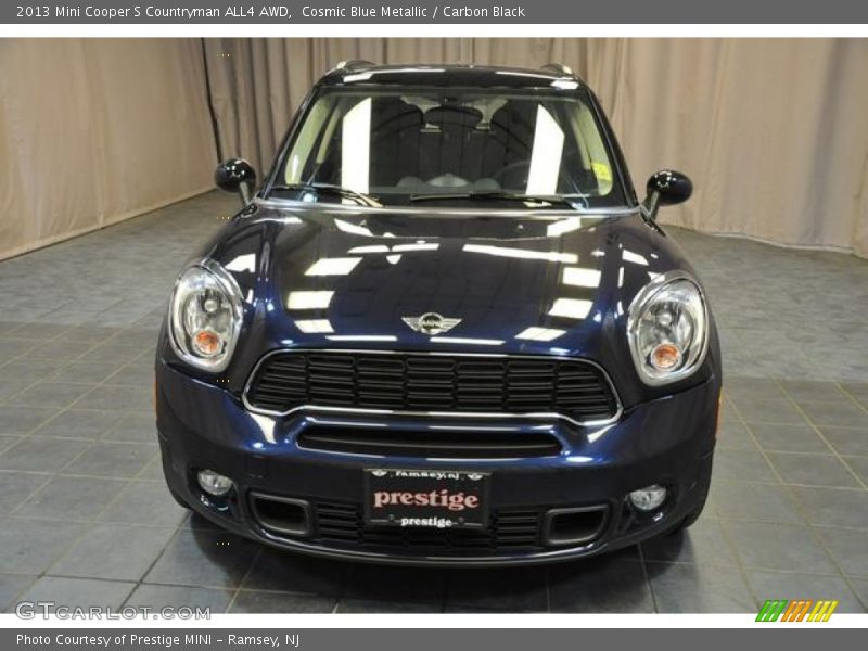 Cosmic Blue Metallic / Carbon Black 2013 Mini Cooper S Countryman ALL4 AWD