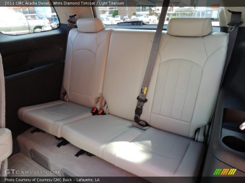 White Diamond Tintcoat / Light Titanium 2011 GMC Acadia Denali