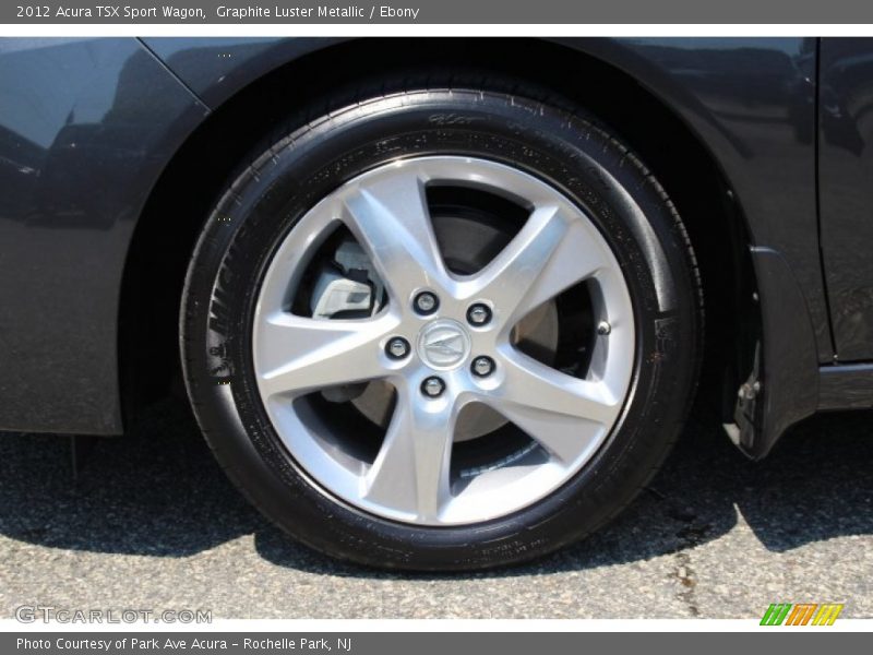 Graphite Luster Metallic / Ebony 2012 Acura TSX Sport Wagon