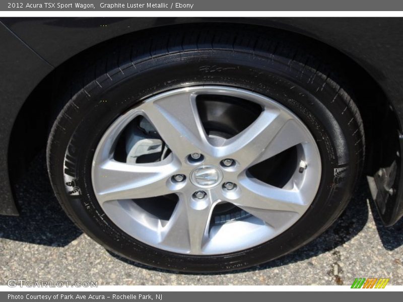 Graphite Luster Metallic / Ebony 2012 Acura TSX Sport Wagon