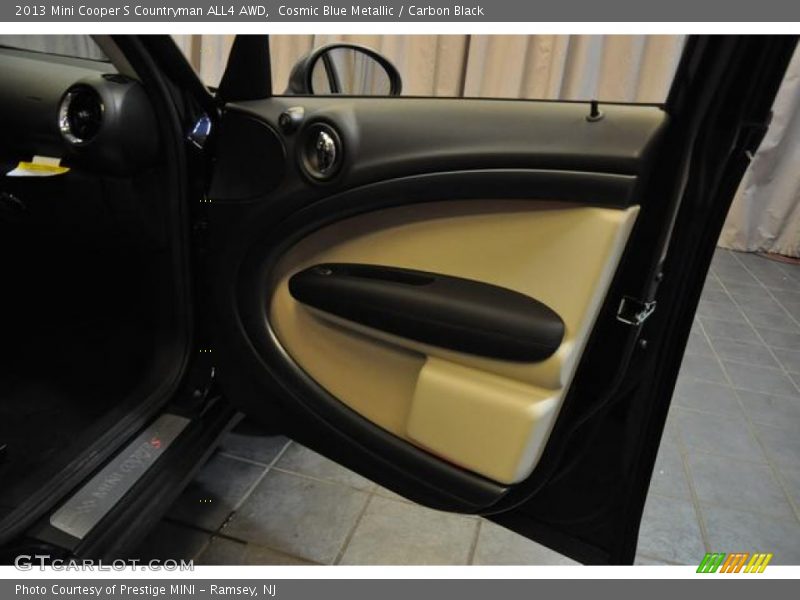 Cosmic Blue Metallic / Carbon Black 2013 Mini Cooper S Countryman ALL4 AWD