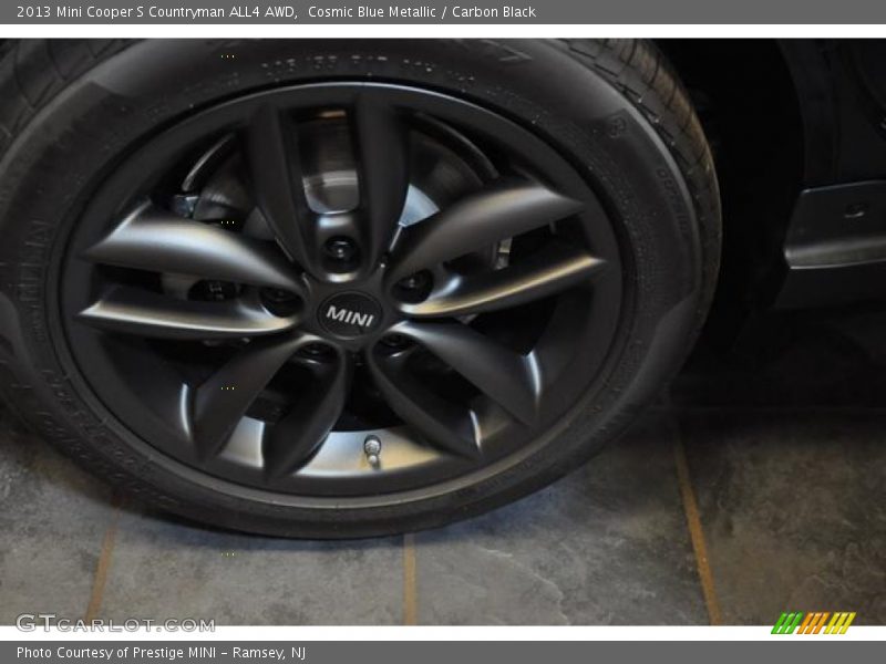 Cosmic Blue Metallic / Carbon Black 2013 Mini Cooper S Countryman ALL4 AWD
