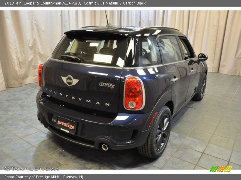 Cosmic Blue Metallic / Carbon Black 2013 Mini Cooper S Countryman ALL4 AWD