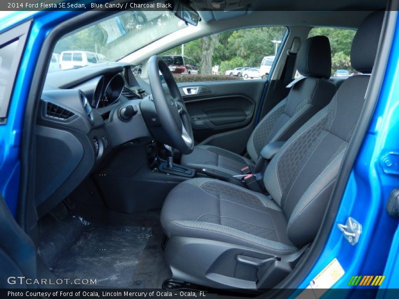 Front Seat of 2014 Fiesta SE Sedan