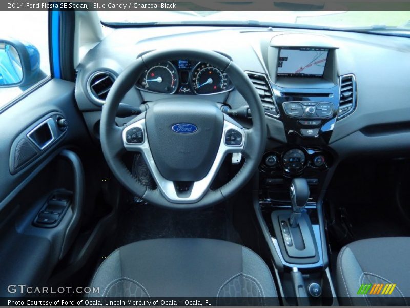 Dashboard of 2014 Fiesta SE Sedan