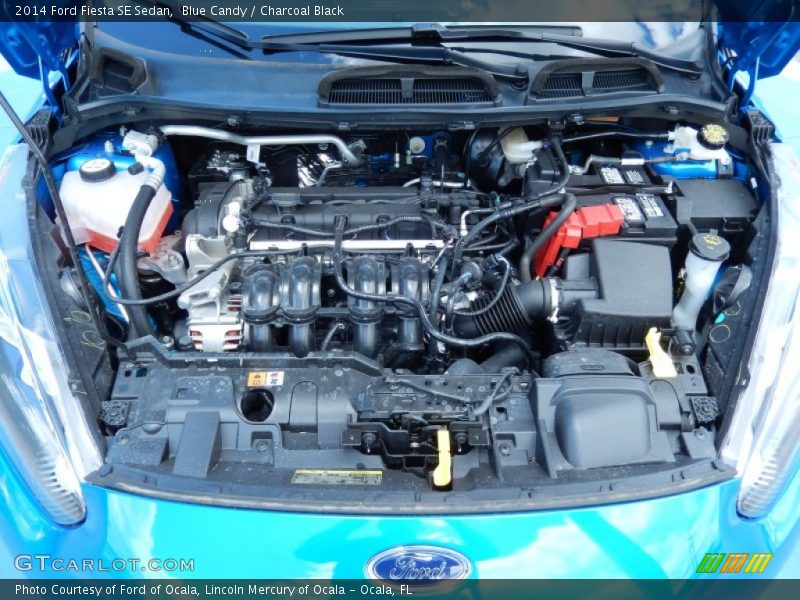  2014 Fiesta SE Sedan Engine - 1.6 Liter DOHC 16-Valve Ti-VCT 4 Cylinder