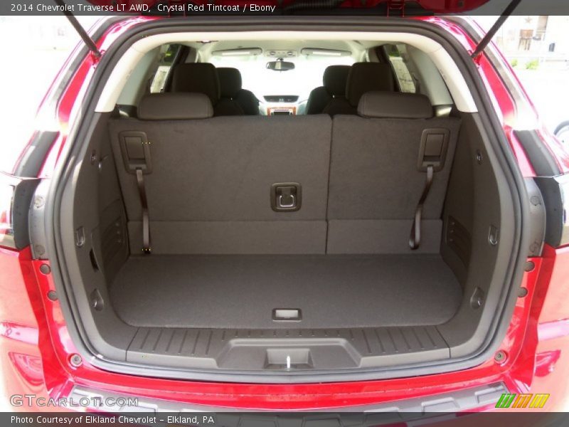  2014 Traverse LT AWD Trunk