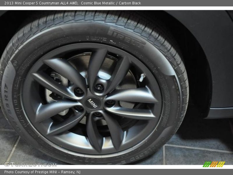 Cosmic Blue Metallic / Carbon Black 2013 Mini Cooper S Countryman ALL4 AWD