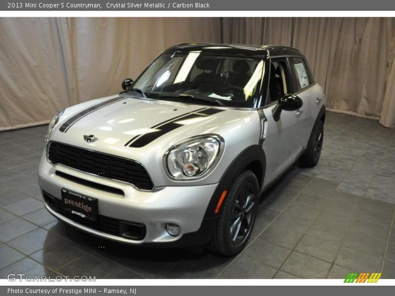 Crystal Silver Metallic / Carbon Black 2013 Mini Cooper S Countryman