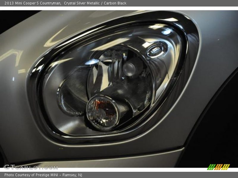 Crystal Silver Metallic / Carbon Black 2013 Mini Cooper S Countryman