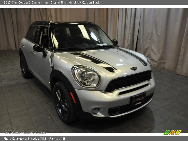 Crystal Silver Metallic / Carbon Black 2013 Mini Cooper S Countryman