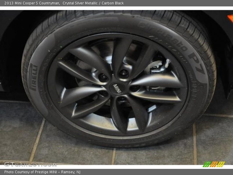 Crystal Silver Metallic / Carbon Black 2013 Mini Cooper S Countryman
