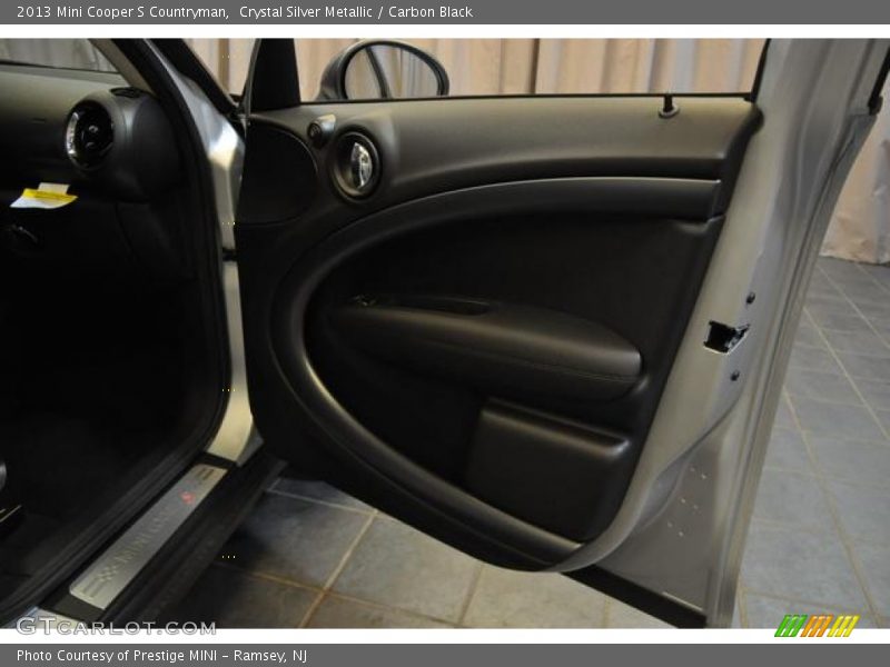 Crystal Silver Metallic / Carbon Black 2013 Mini Cooper S Countryman