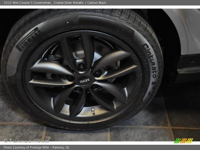 Crystal Silver Metallic / Carbon Black 2013 Mini Cooper S Countryman